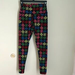 Zumba Fitness women’s  Leggings with Multicolor Pattern